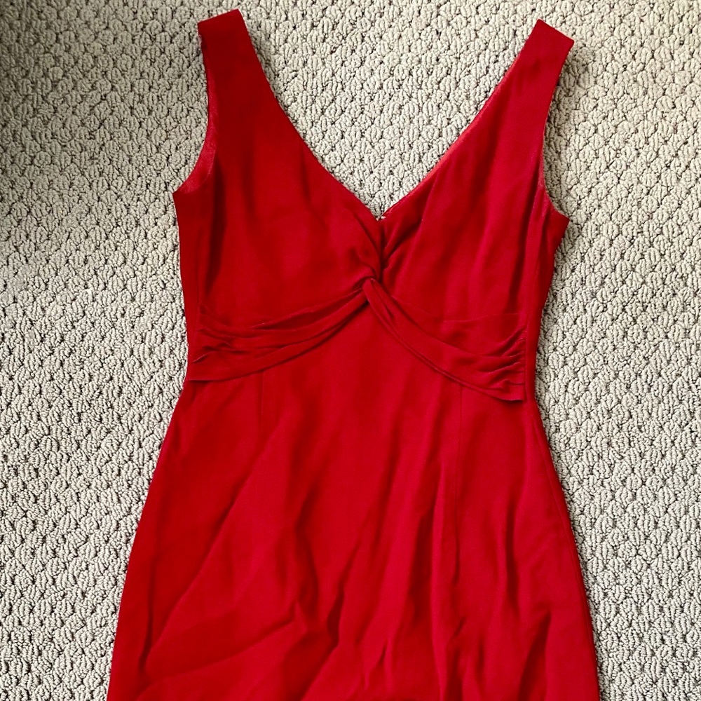 Nicole Miller red dress